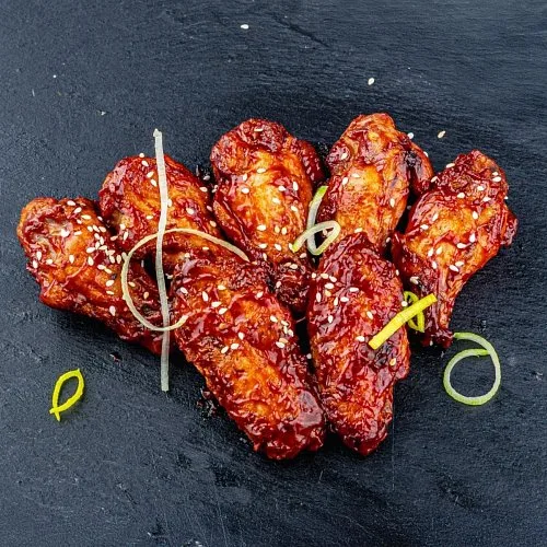 Куриные крылья в соусе BBQ
