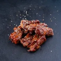 Рёбра свиные в соусе BBQ