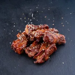 Рёбра свиные в соусе BBQ