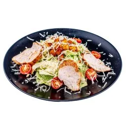 Салат Цезарь с курицей