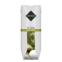 Сок яблочный 1 л.