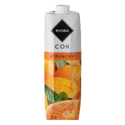 Сок апельсиновый 1 л.