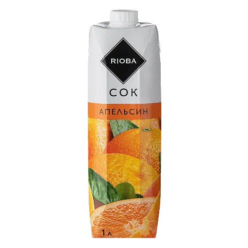 Сок апельсиновый 1 л.